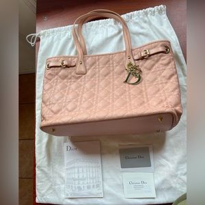 Christian Dior Cannage Tote.